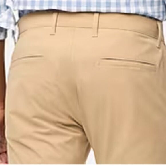 J. Crew Factory Slim-fit tech pant in Dark Khaki NWT - Picture 5 of 15